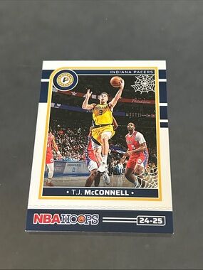 T.J. McConnell Indiana Pacers NBA Hoops Trading Card